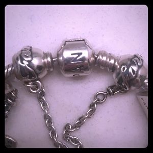 Pandora safety chain “Family Forever”
